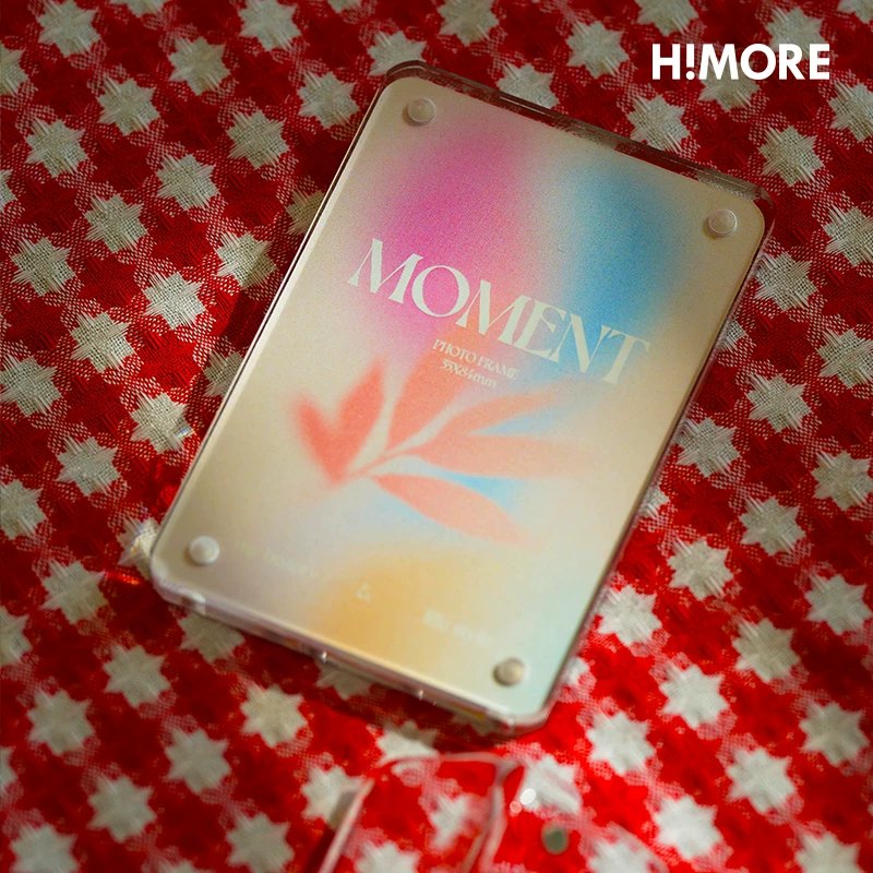 Himore Color-Block MOMENT Photo Frame — main view